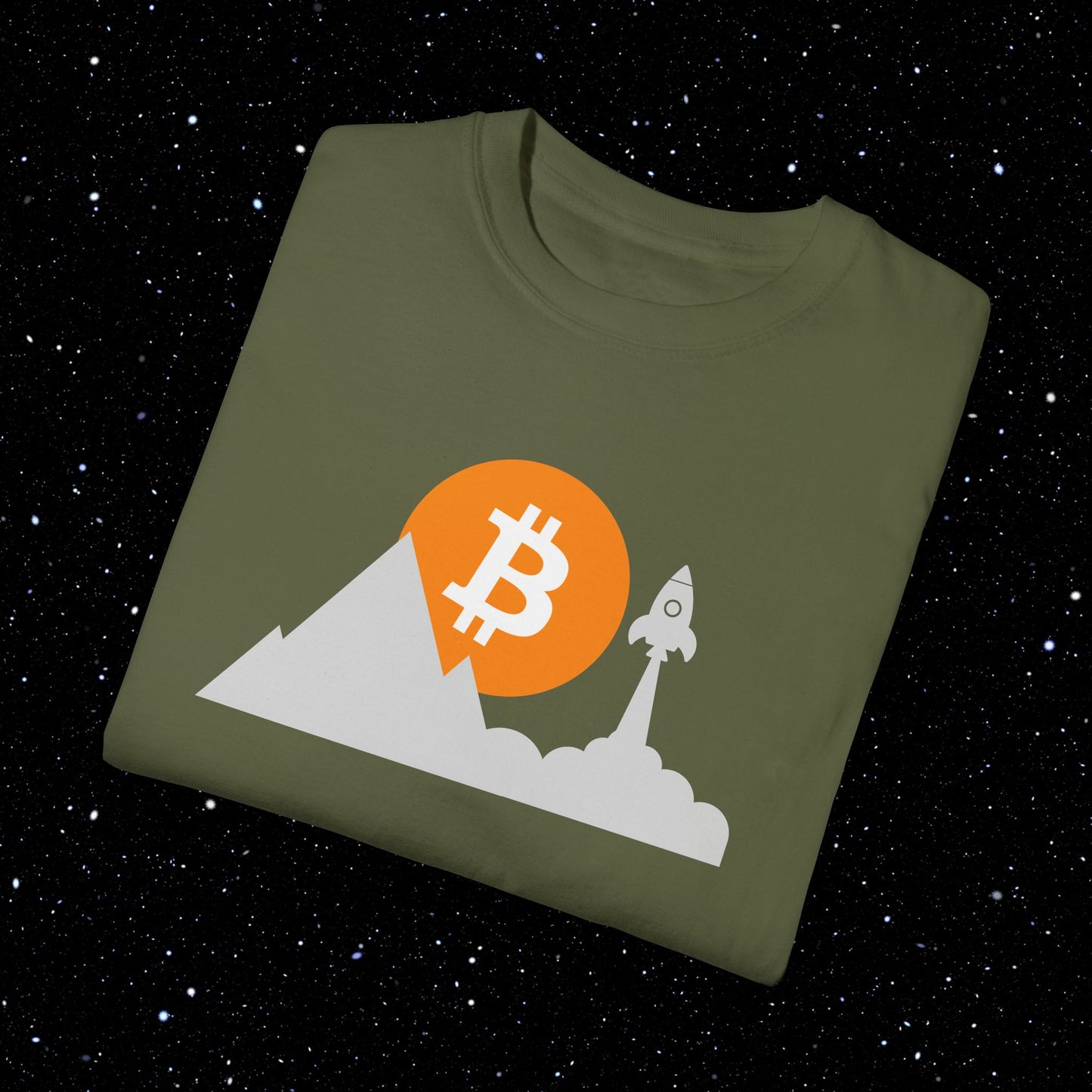 Escape Velocity - Bitcoin Comfort Colors Tee Shirt