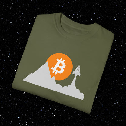 Escape Velocity - Bitcoin Comfort Colors Tee Shirt