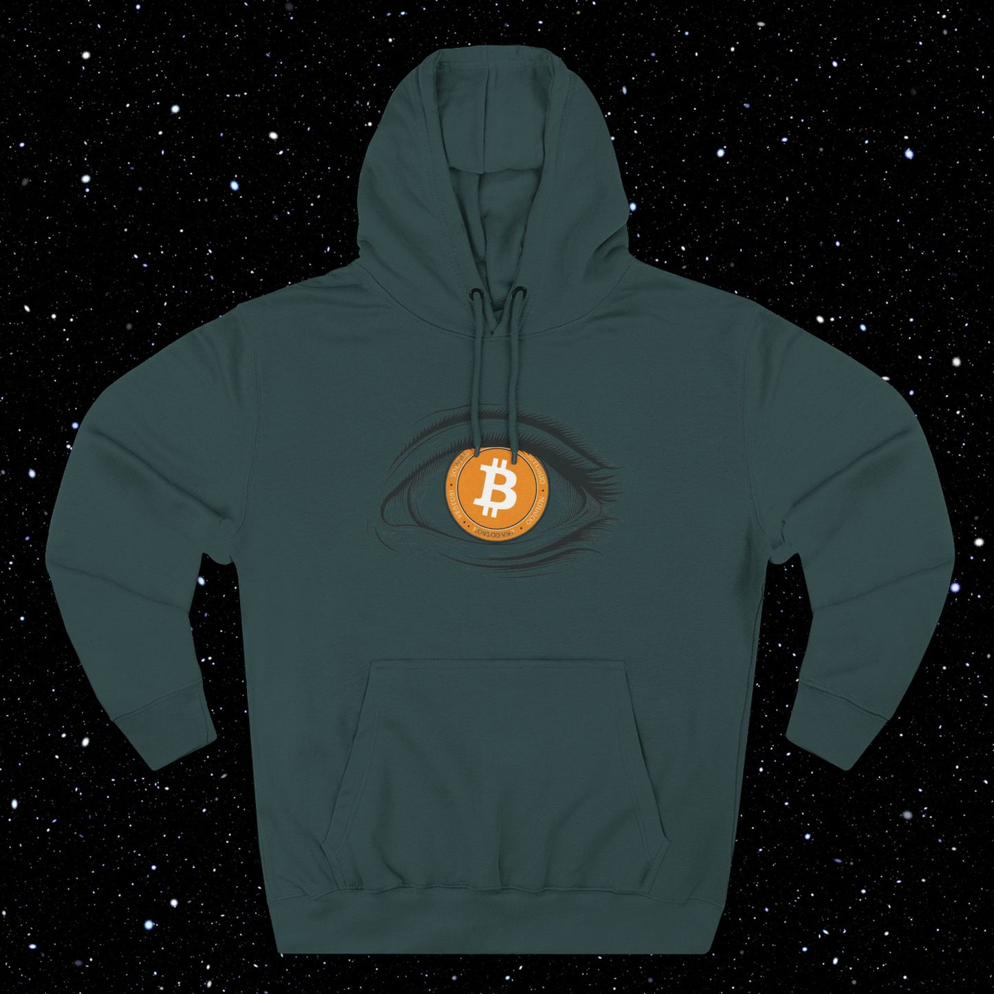 Bitcoin Vision Fleece Hoodie
