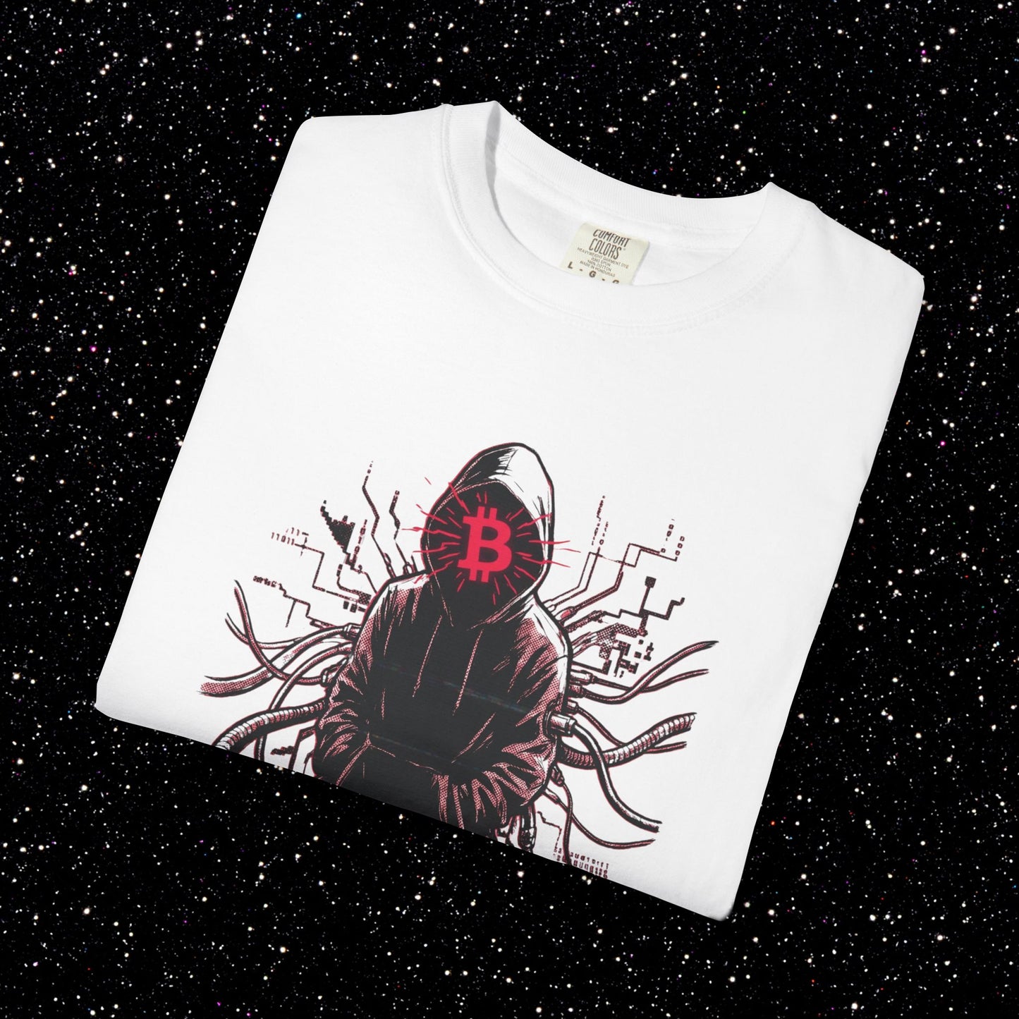 Satoshi Ghost In The Machine Bitcoin Tee