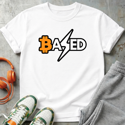 Based - Bitcoin Comfort Colors Tee Shirt