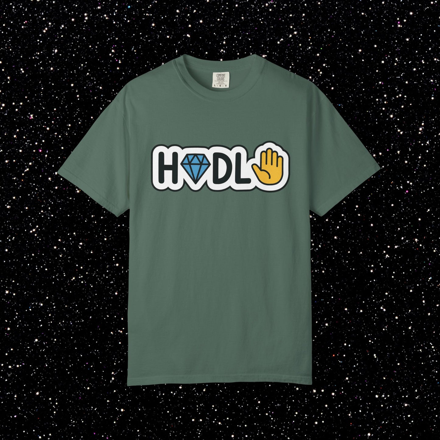 HODL Crypto Diamond Emoji T-Shirt