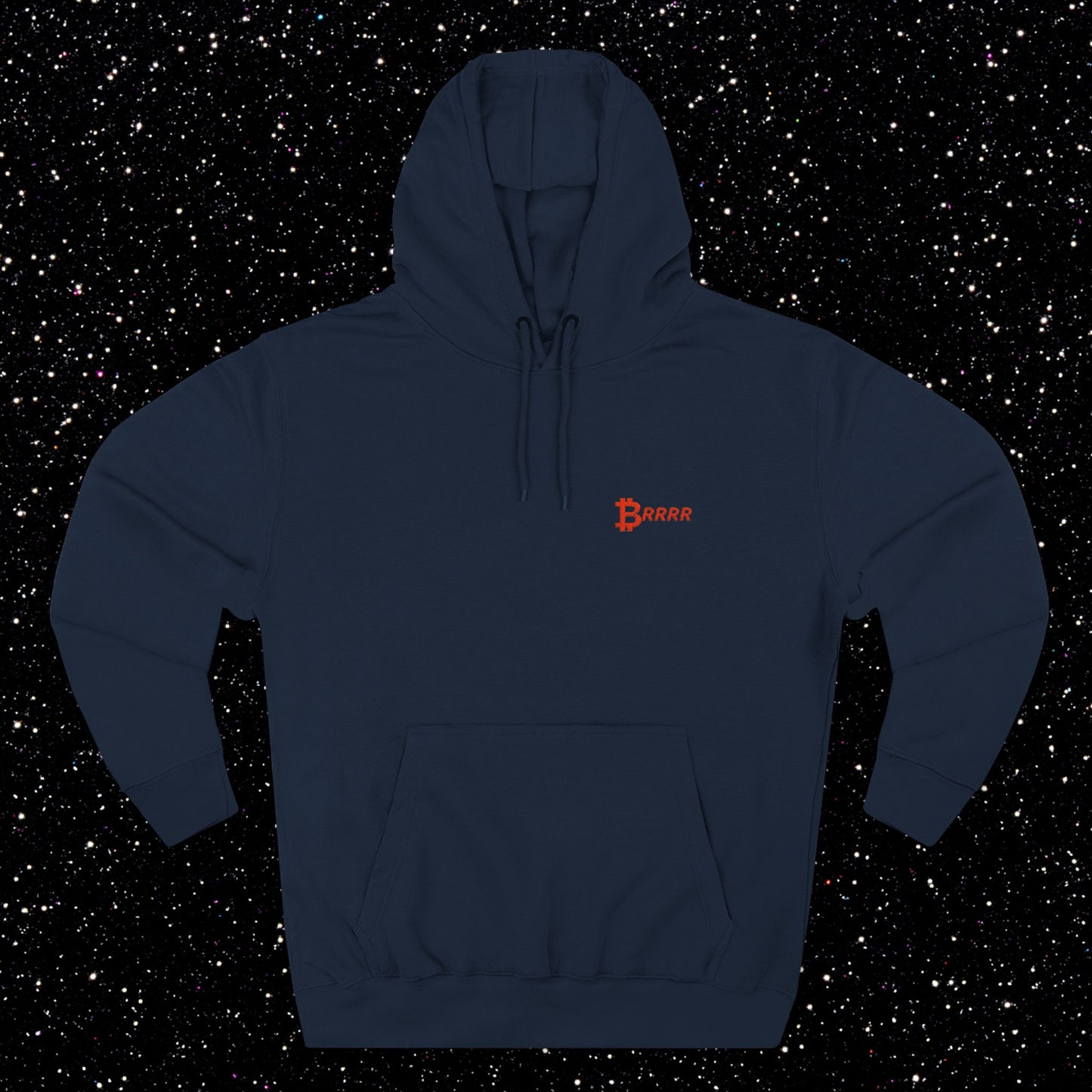BRRRR Embroidered Fleece Hoodie