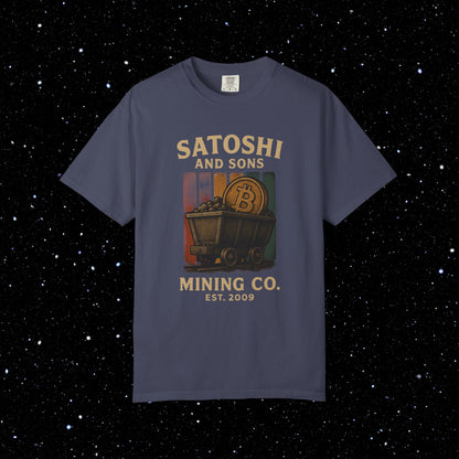 Satoshi and Sons Mining Cart Tee