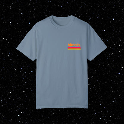 Minimal Bitcoin Comfort Colors Tee Shirt