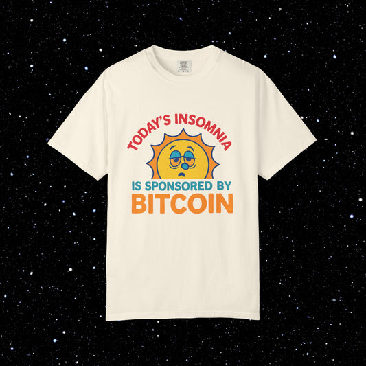 Bitcoin Insomnia Colorful Tee