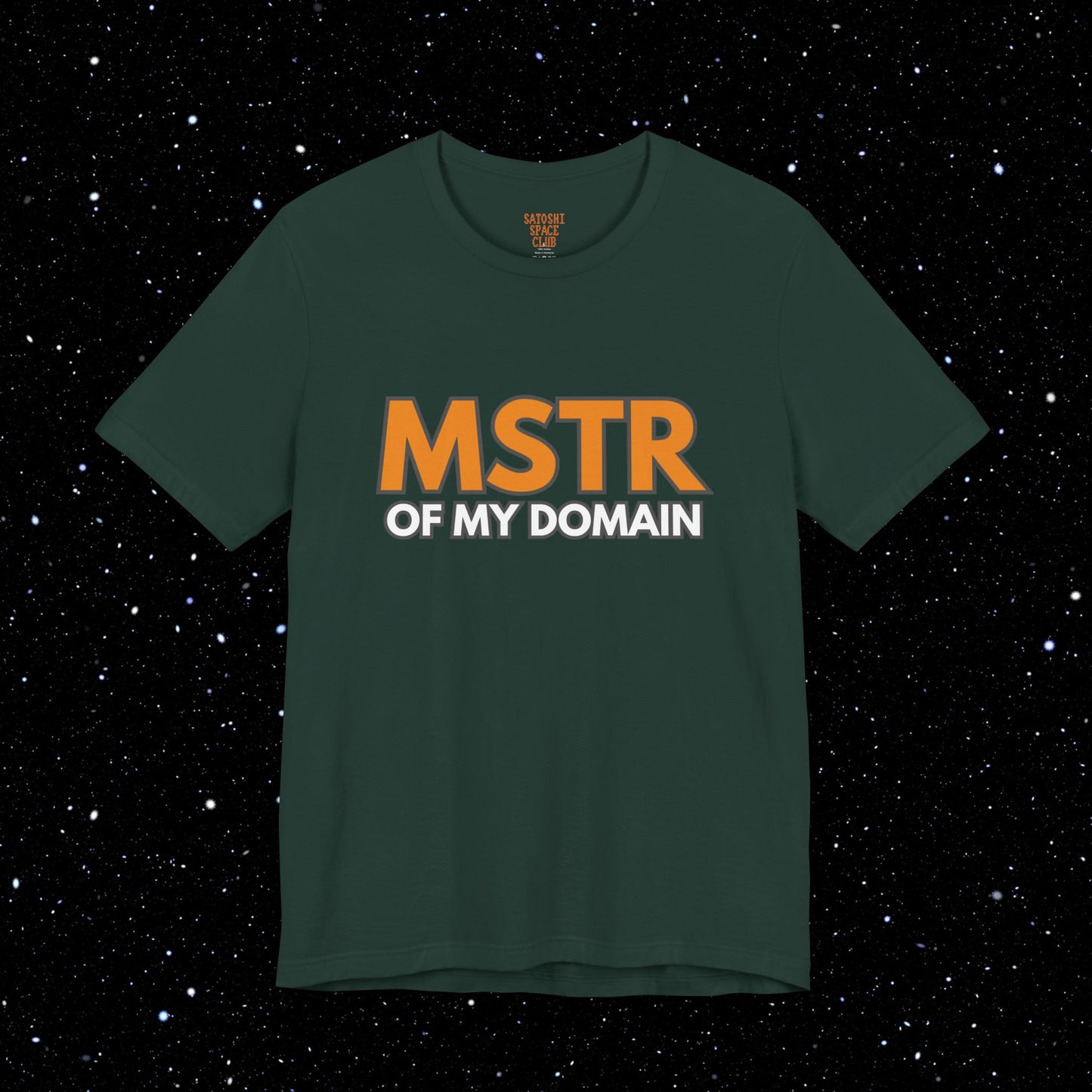 MSTR of My Domain Bitcoin Tee Shirt