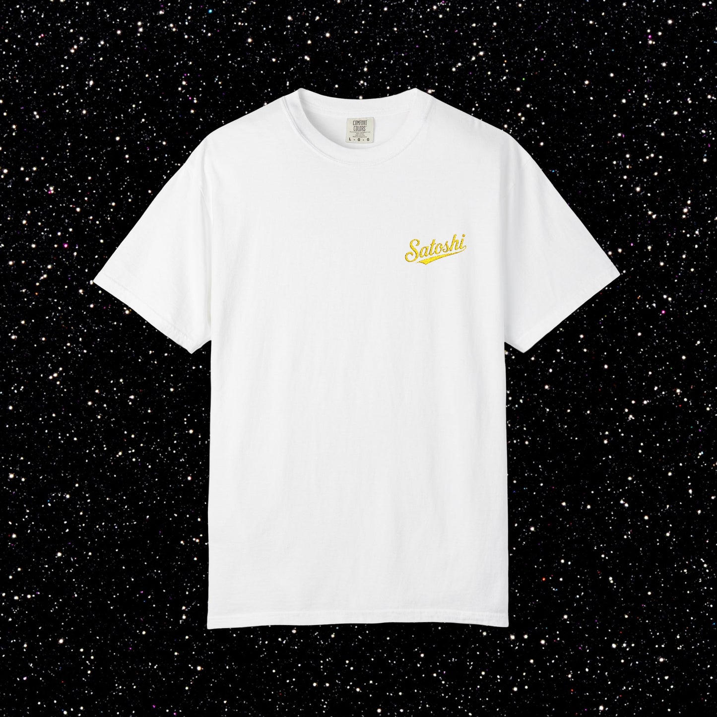 Satoshi Embroidered Tee Shirt