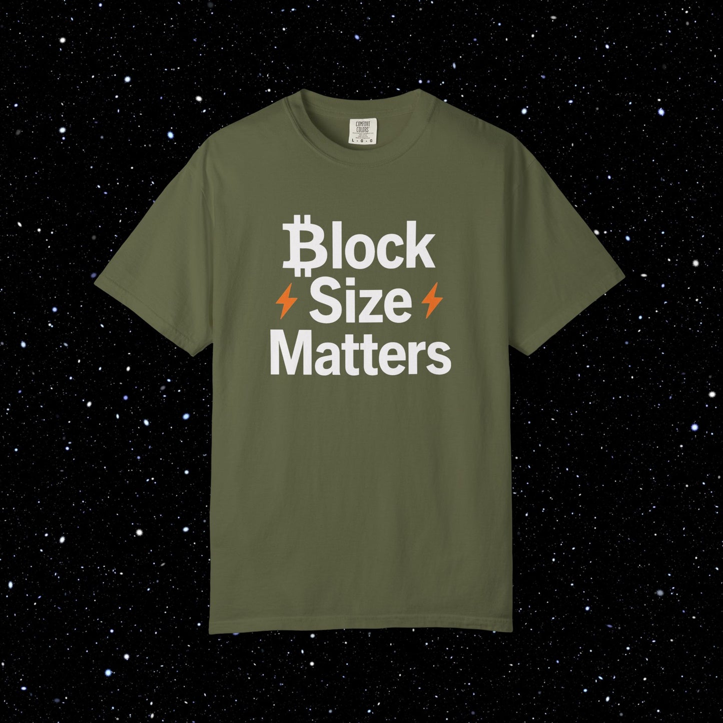 Bitcoin Block Size Matters Lightning Tee