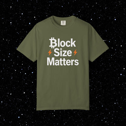 Bitcoin Block Size Matters Lightning Tee