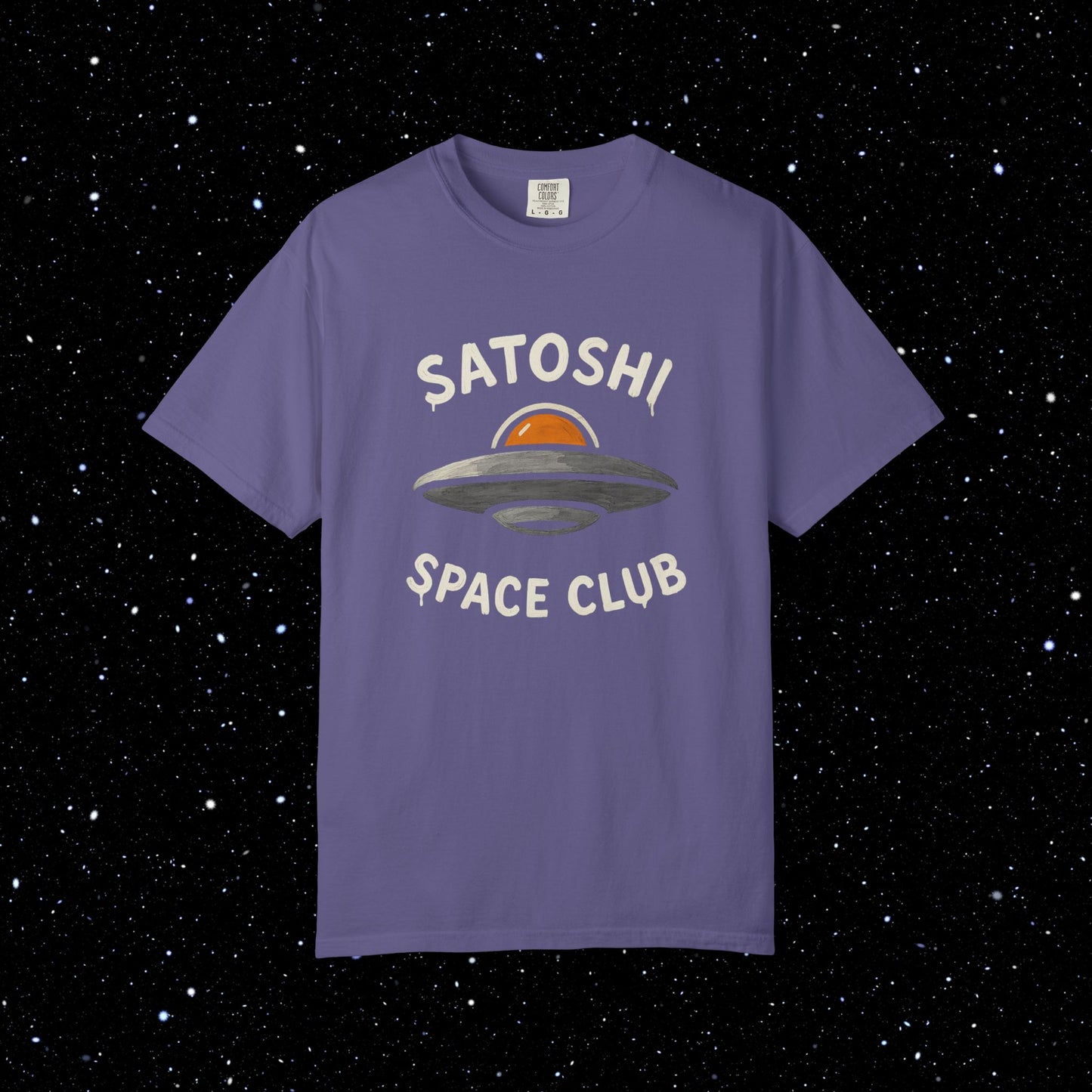 Satoshi Space Club Bitcoin UFO Tee