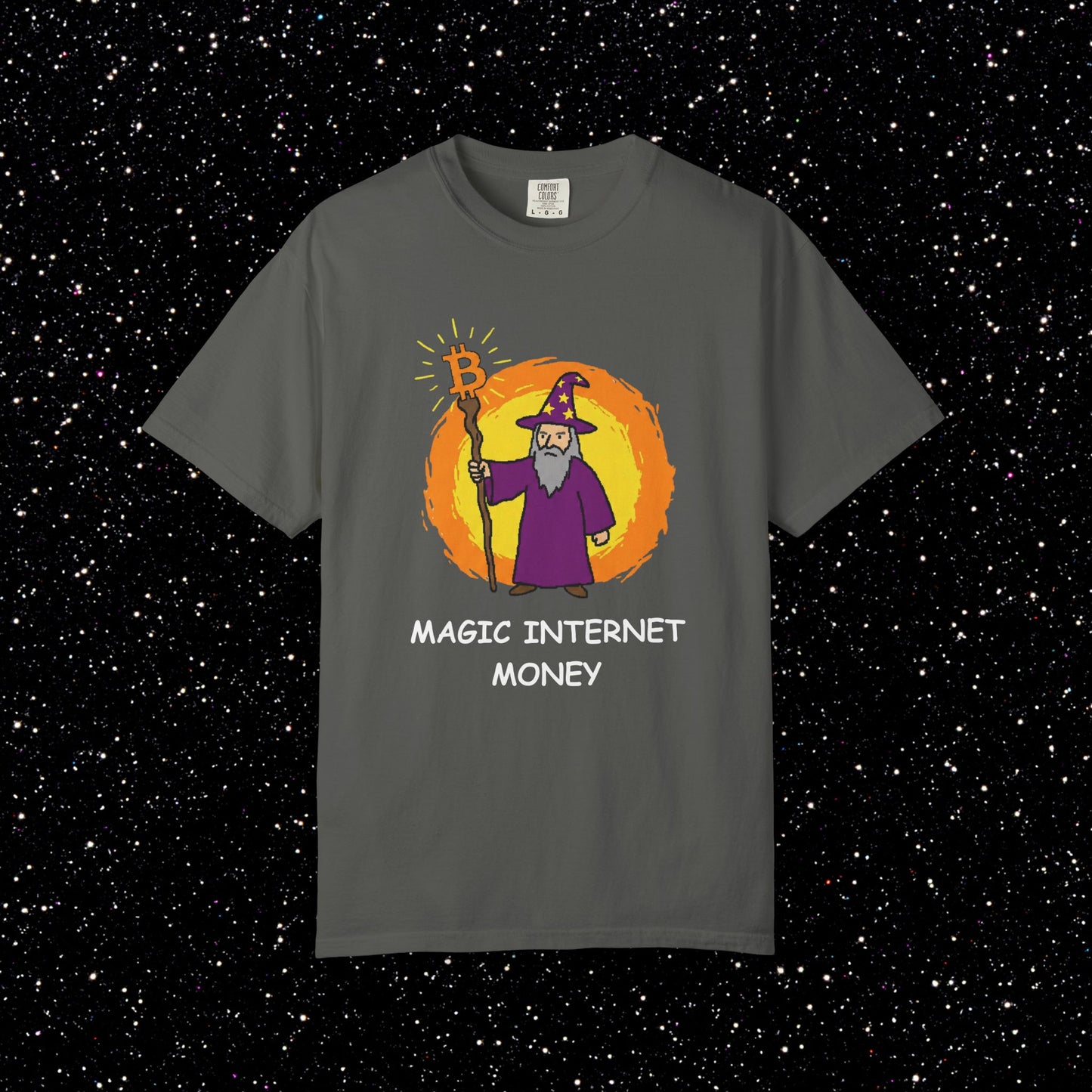 Magic Internet Money Bitcoin Wizard Tee