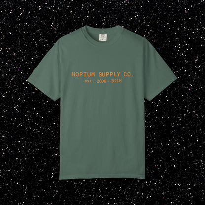 Hopium Supply Co. – 2009 Minimal Bitcoin Tee