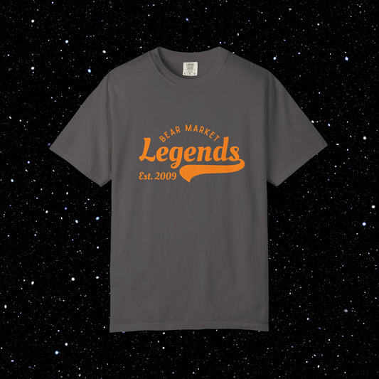 Bear Market Legends - Bitcoin Comfort Colors Tee Shirt