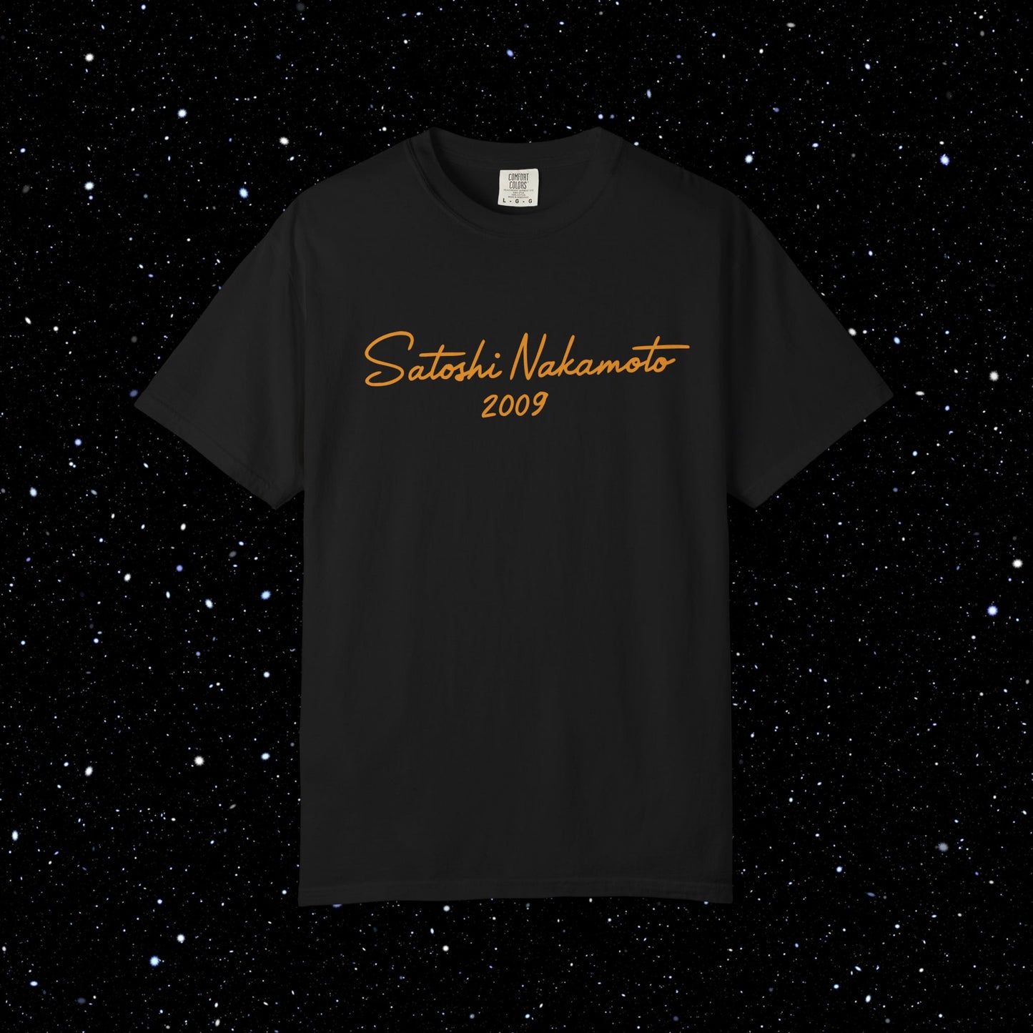 Satoshi Nakamoto 2009 Tee