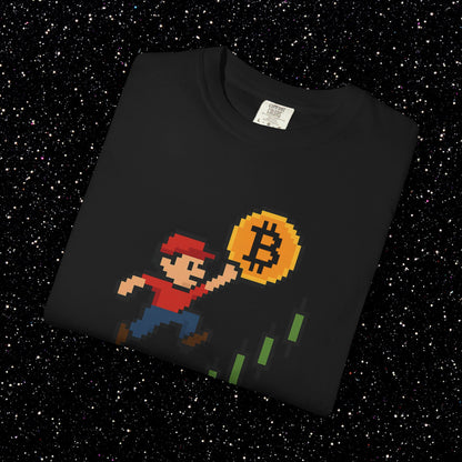 Pixel HODL Runner Tee