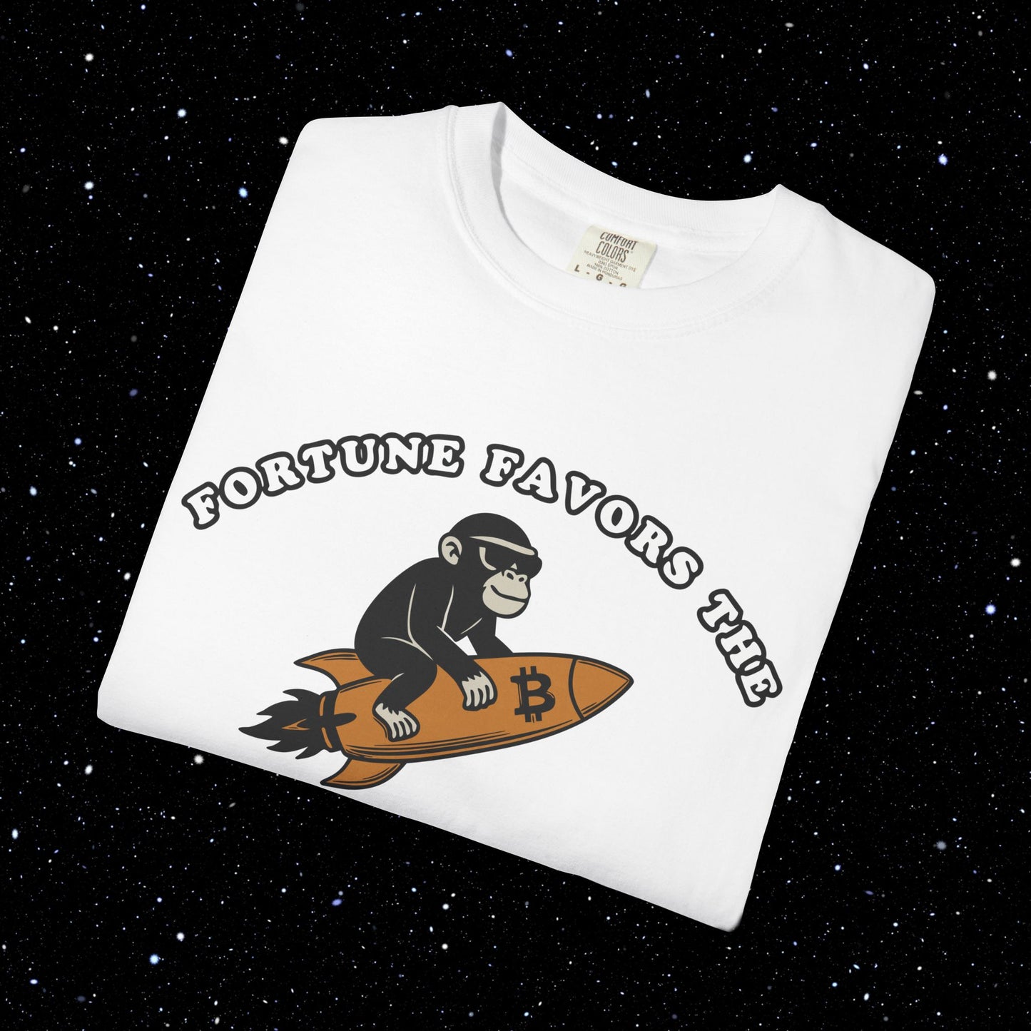 Fortune Favors the Degens Bitcoin Tee