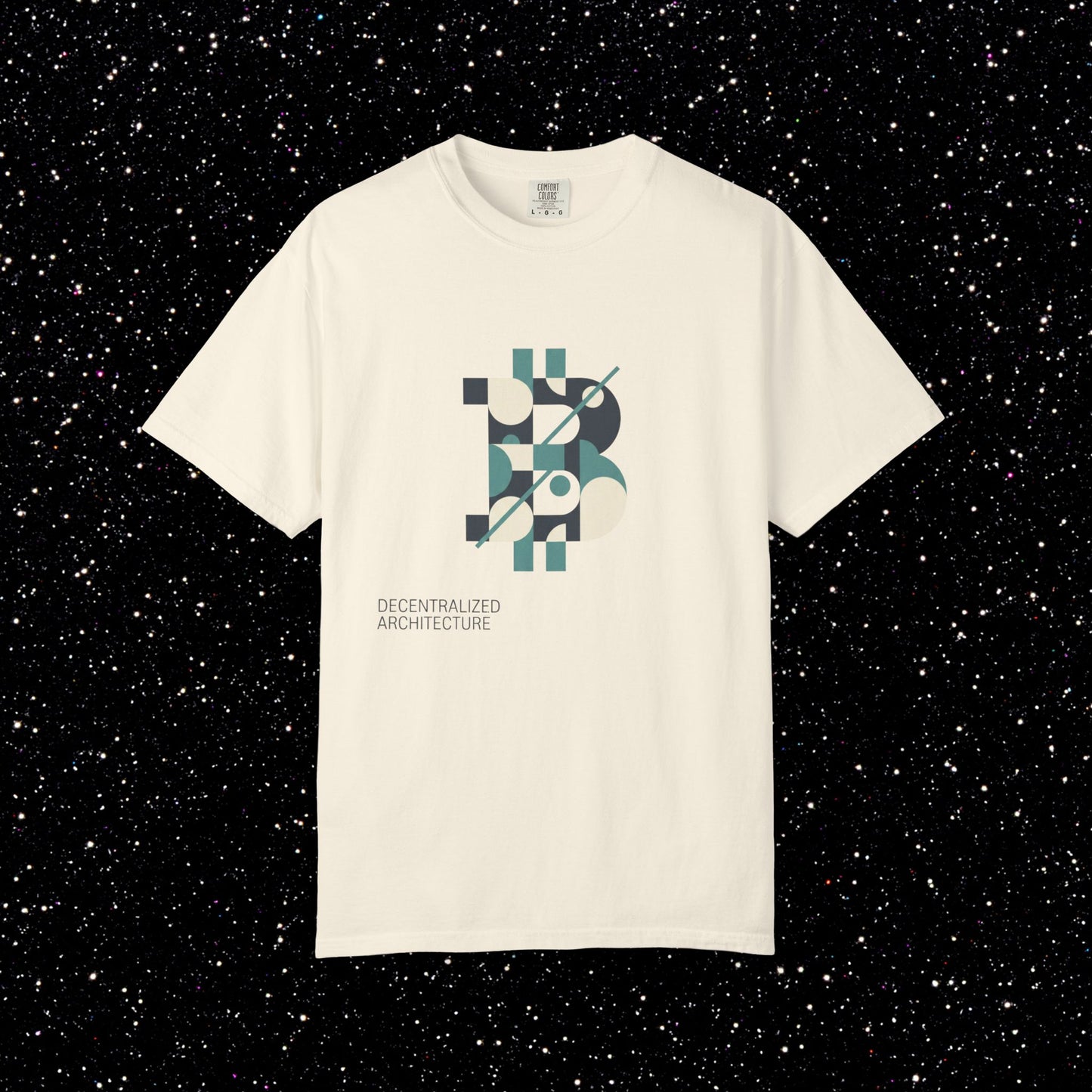 Geometric Bitcoin Architecture Tee
