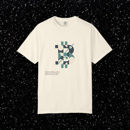 Geometric Bitcoin Architecture Tee
