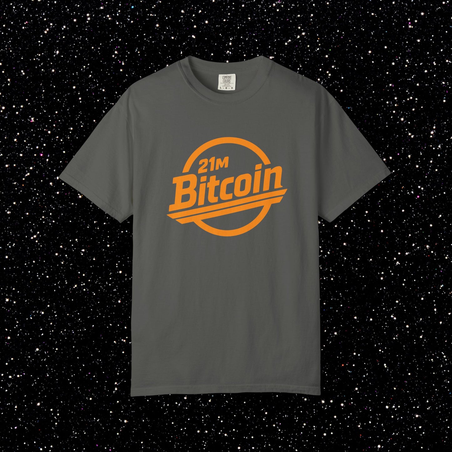 21M Bitcoin Retro Badge Tee