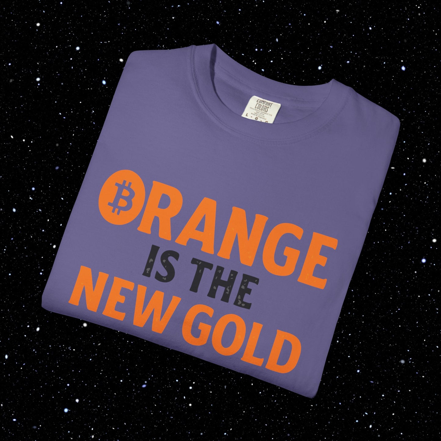 Orange Is The New Gold Bitcoin Tee