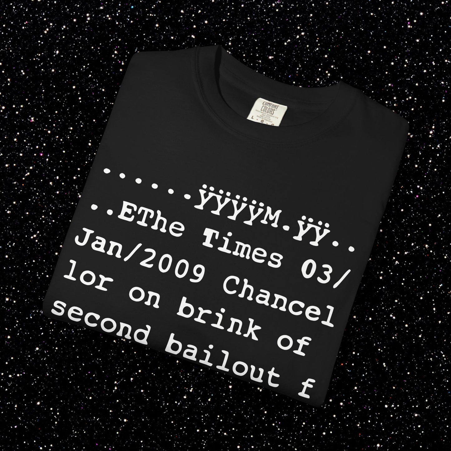 Genesis Block Glitch Tee