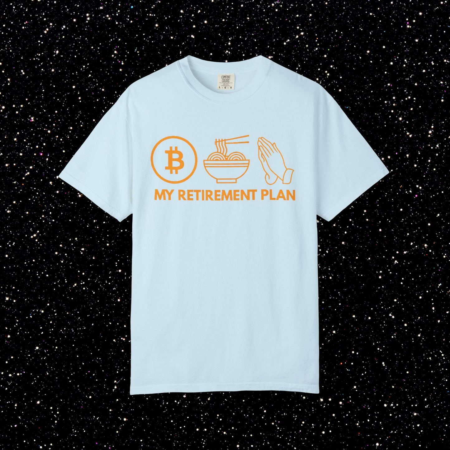 Ramen Retirement Plan Bitcoin Tee