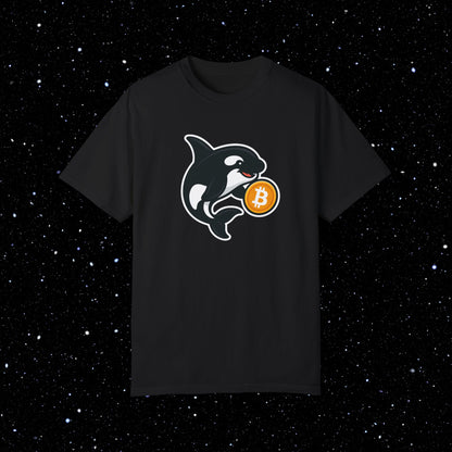 Bitcoin Orca Comfort Colors Tee Shirt