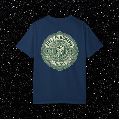 Sound Money Crest T-Shirt – Vires in Numeris Back Print | Bitcoin Opsec Tee