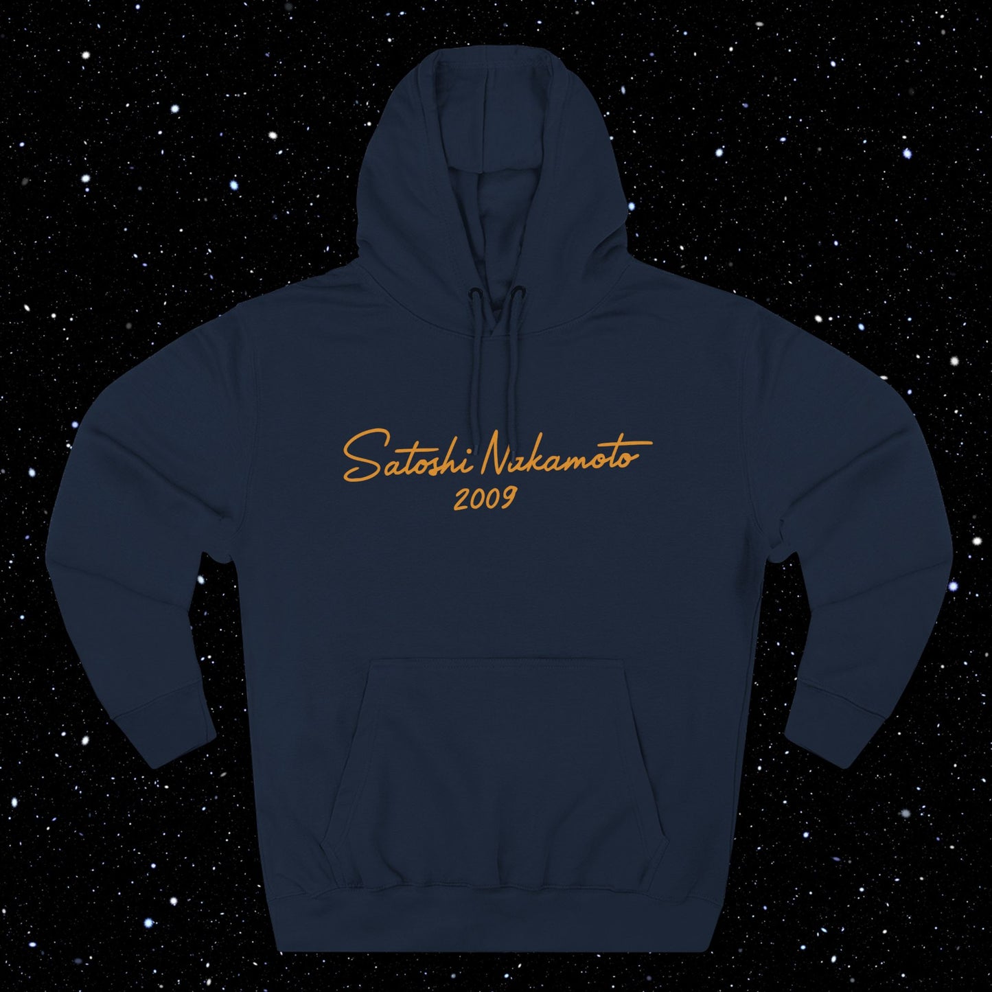Satoshi Nakamoto 2009 Fleece Hoodie