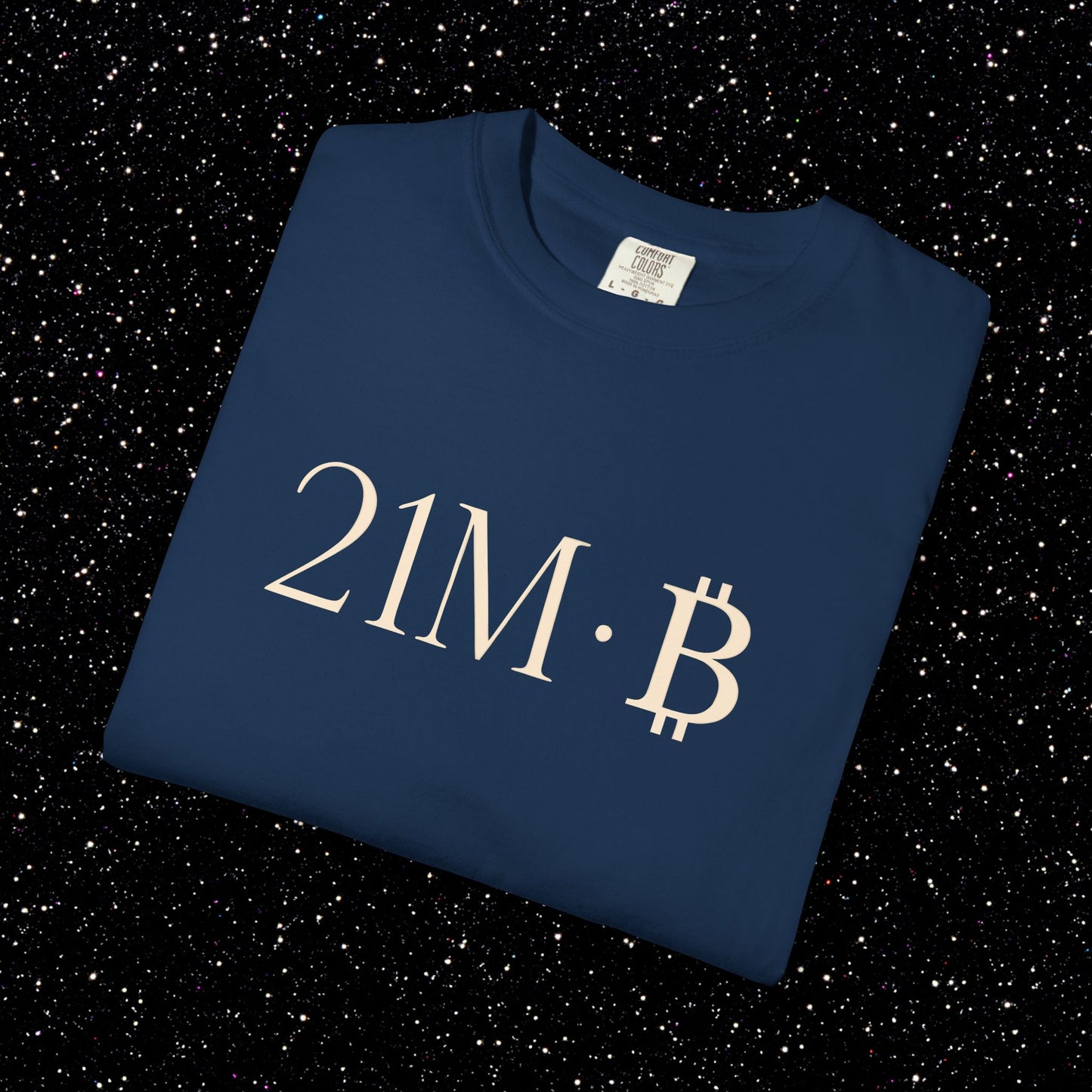 21M· Minimal Bitcoin Graphic T-Shirt