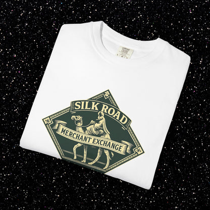 Silk Road Merchant Exchange T-Shirt | Bitcoin Accepted Here | Heritage Trade Design