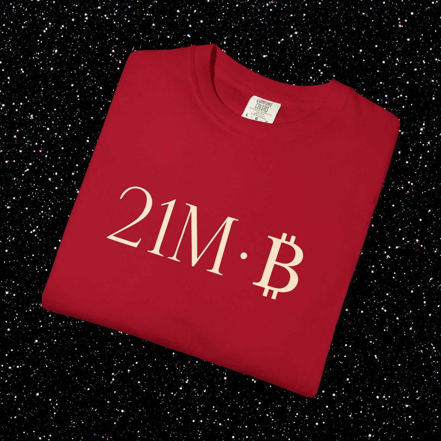 21M· Minimal Bitcoin Graphic T-Shirt
