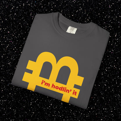 I’m Hodlin’ It Tee – Bitcoin Arches Tee