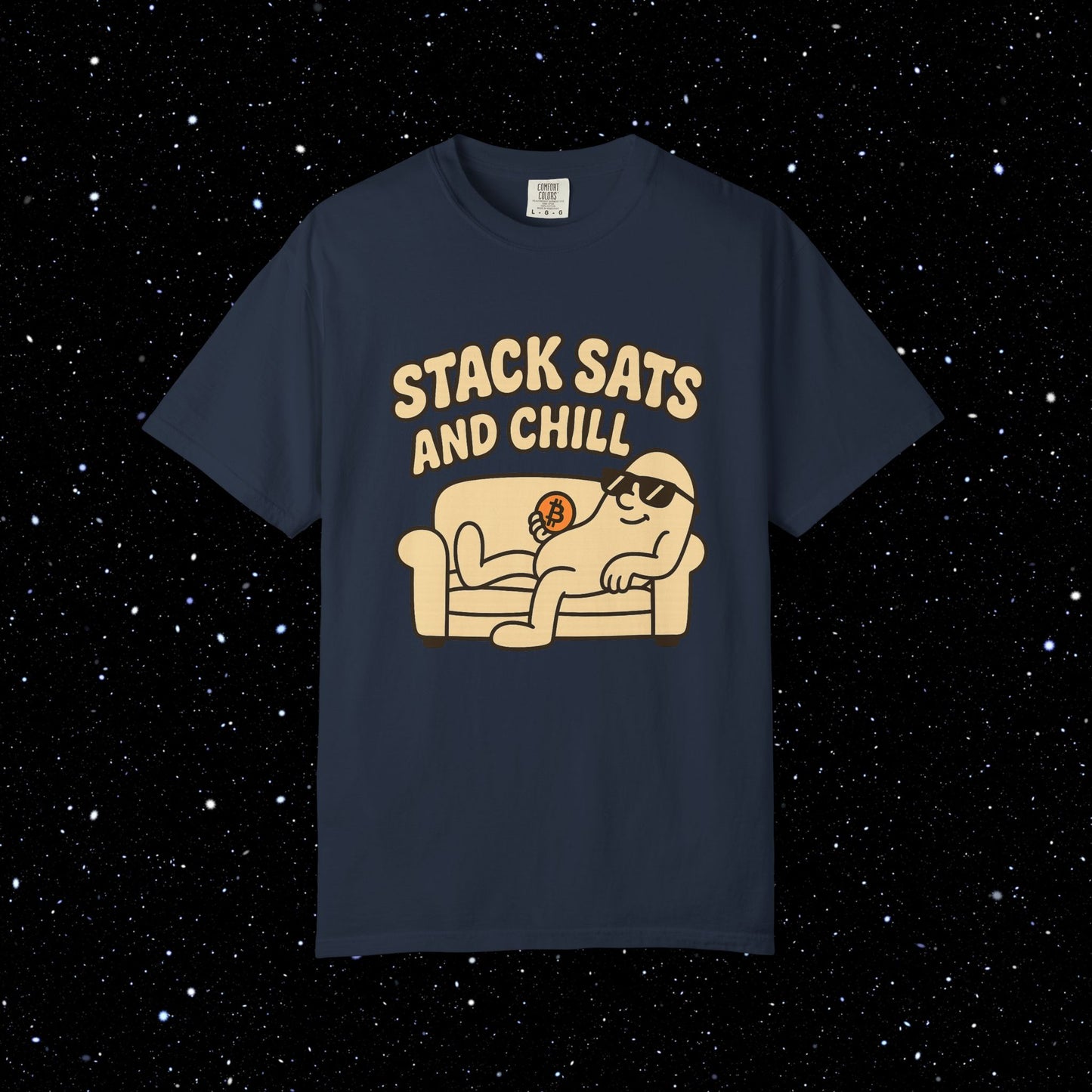 Stack Sats And Chill - Bitcoin Tee