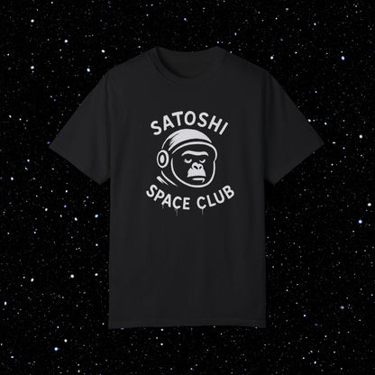 Satoshi Space Club - Primate Explorer Comfort Colors Tee Shirt