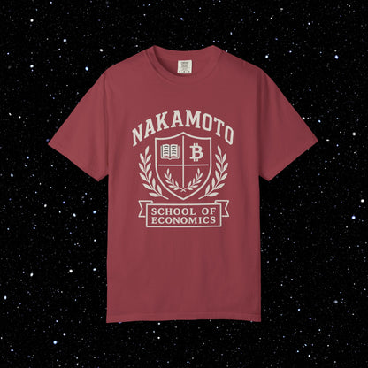 Nakamoto School of Economics Bitcoin Tee