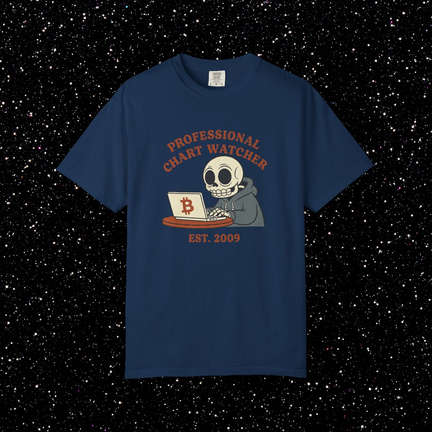 Professional Chart Watcher Bitcoin Tee