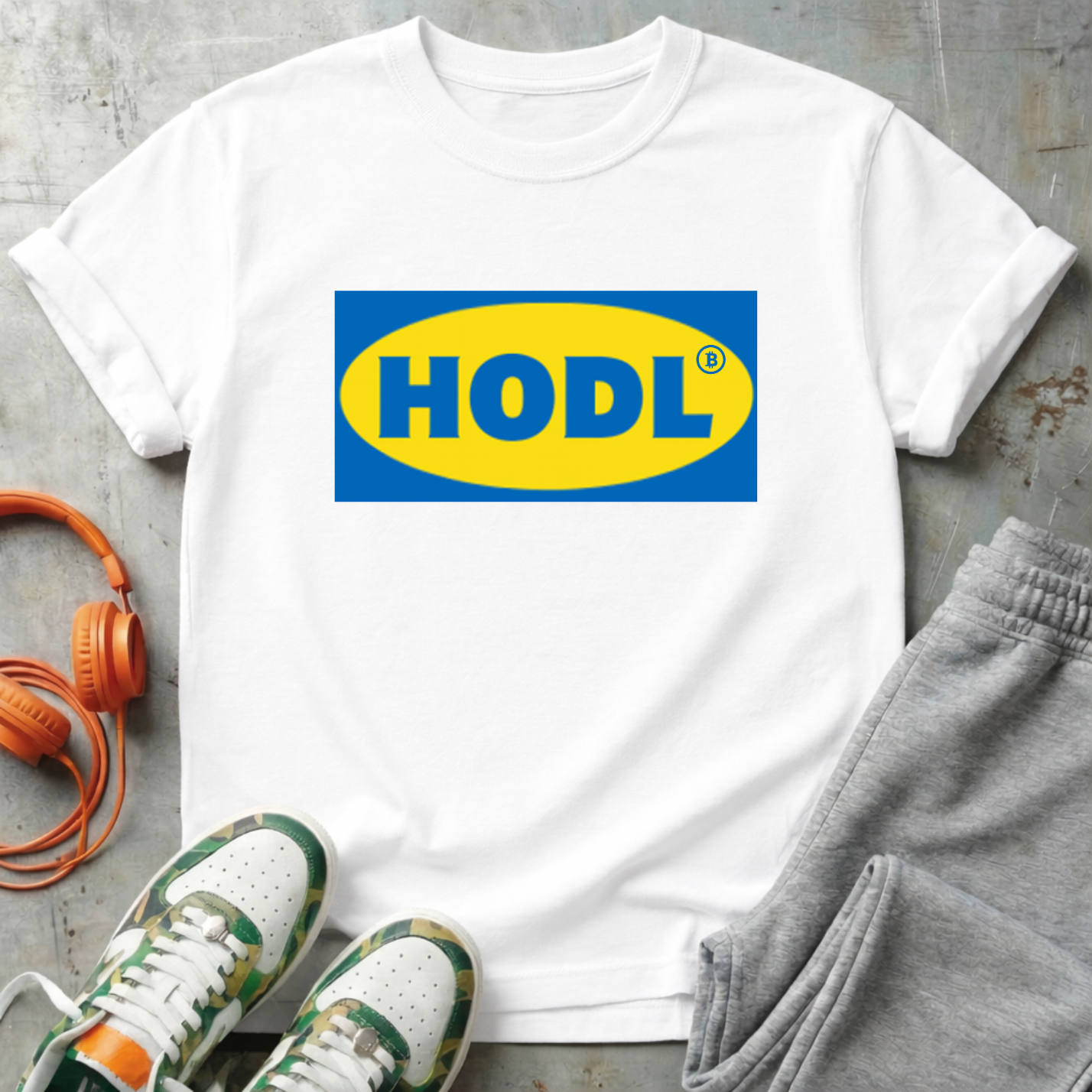 HODL Assembly Tee – Bitcoin Edition