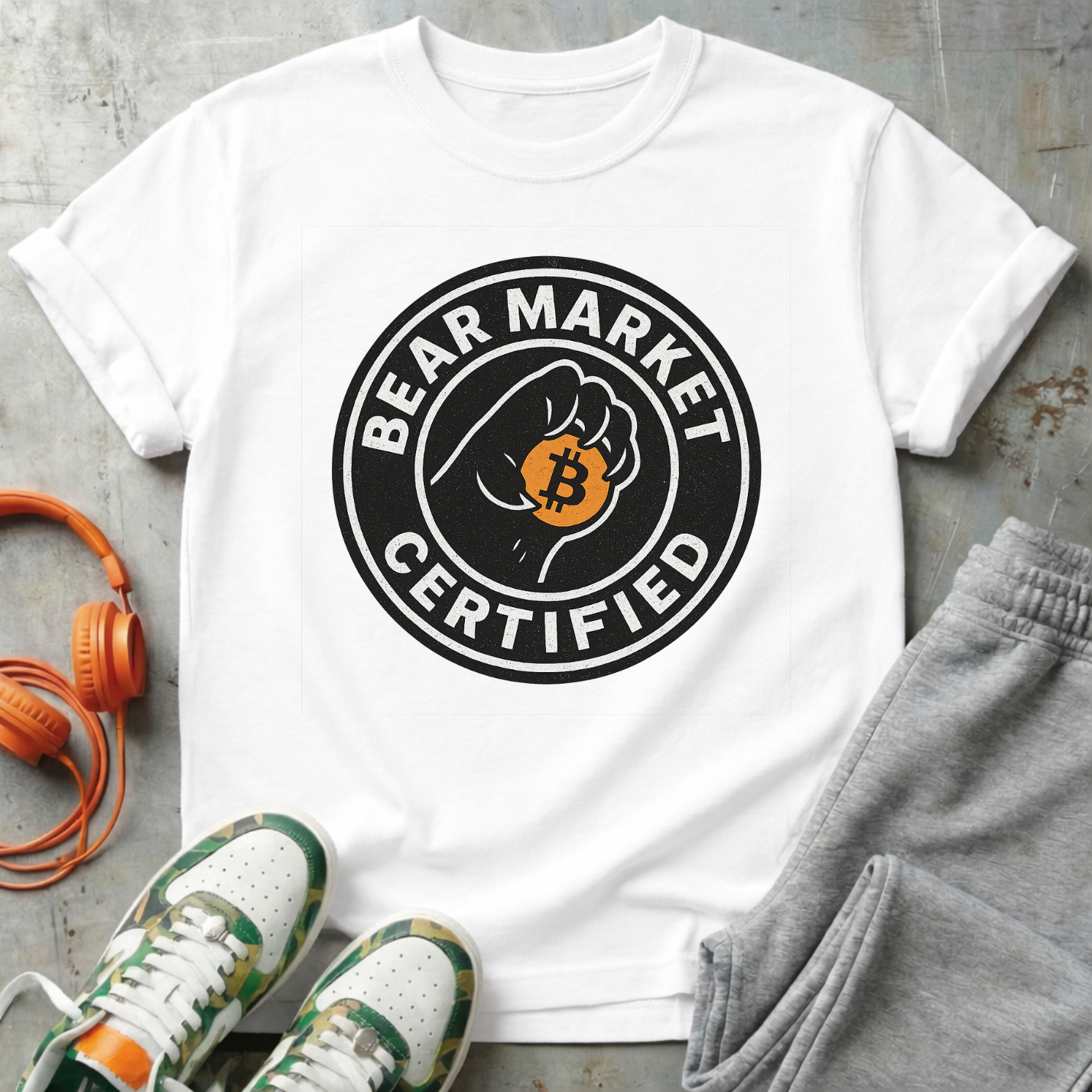 Bear Market Certified Bitcoin Tee