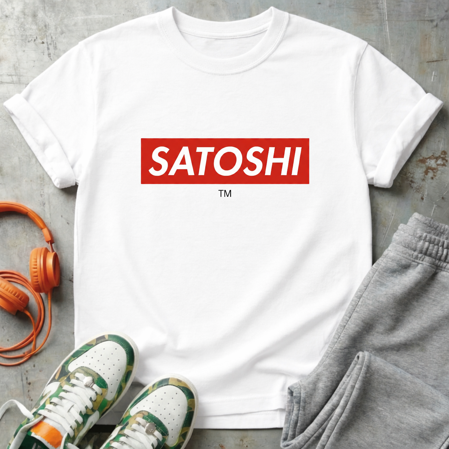 Satoshi Logo T-Shirt