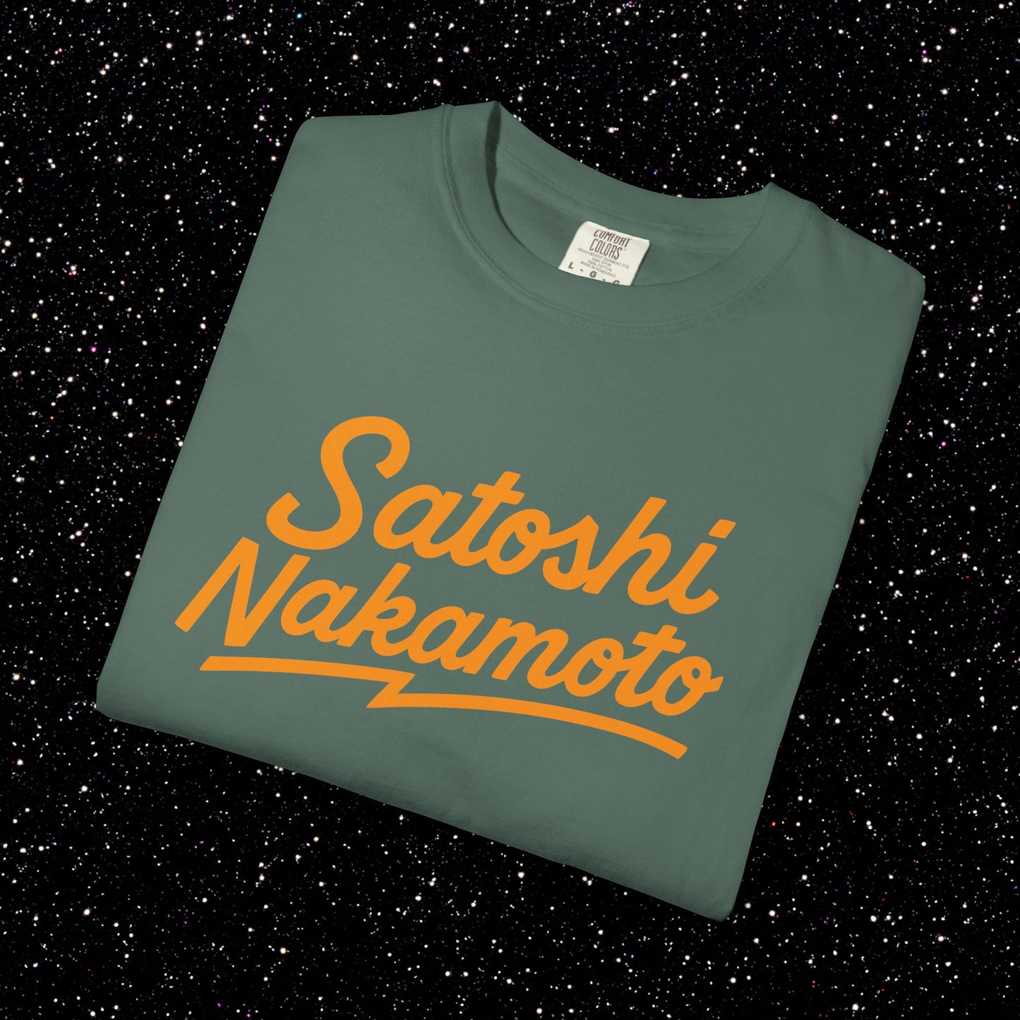 Satoshi Nakamoto Lightning Script Tee
