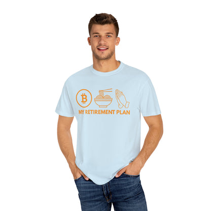 Ramen Retirement Plan Bitcoin Tee
