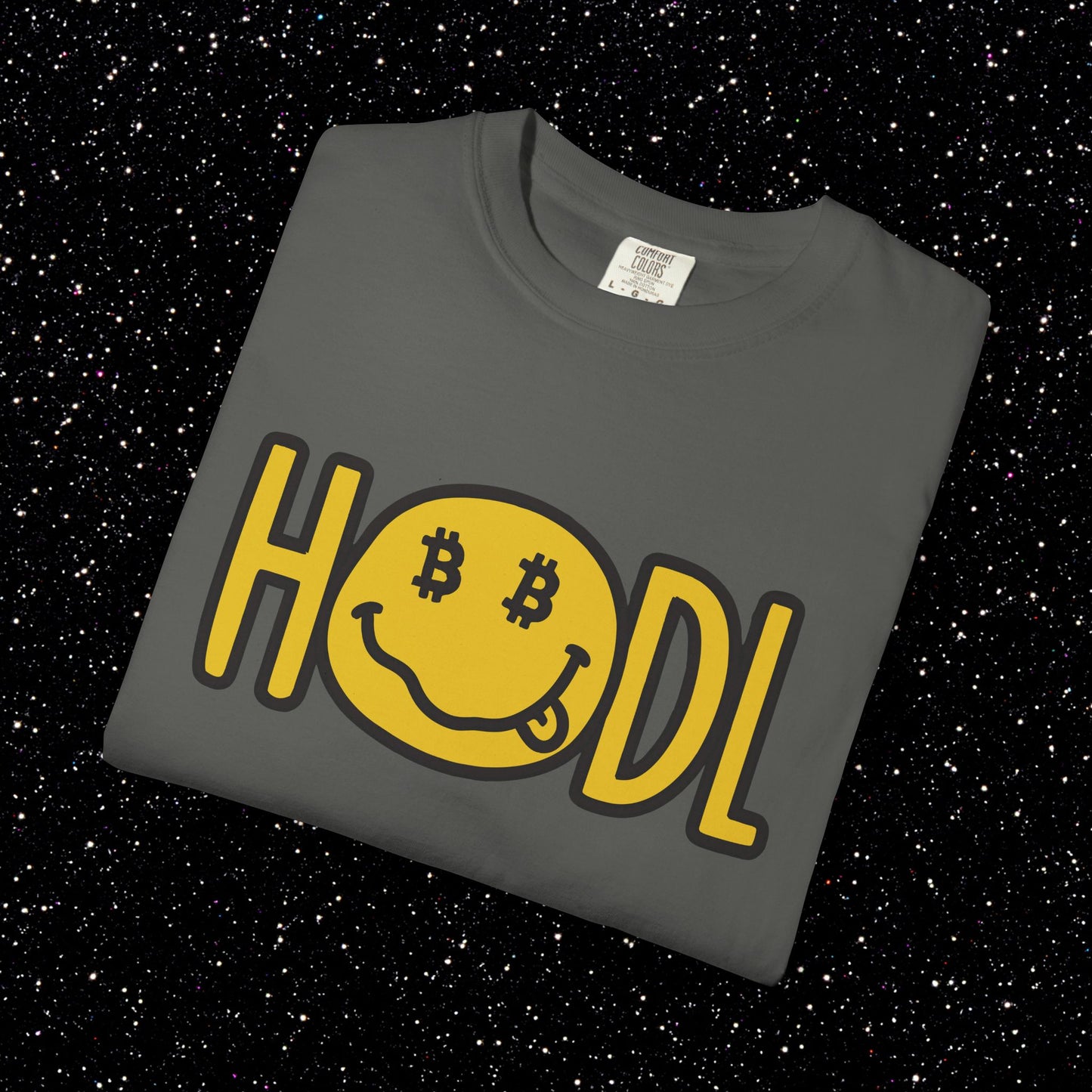 HODL Smiley Bitcoin Tee