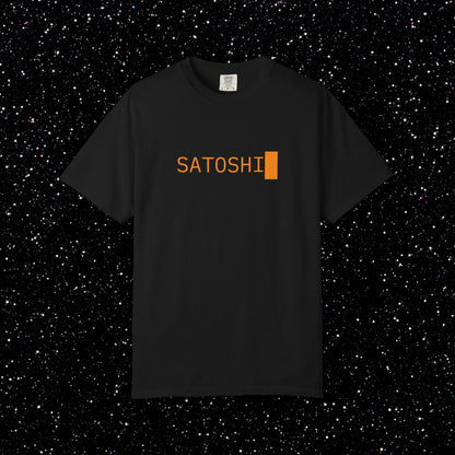 Satoshi Cursor Bitcoin Tee