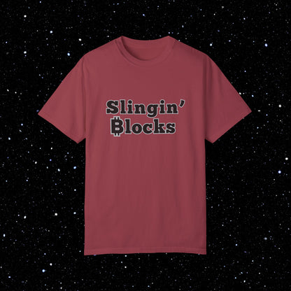 Slingin' Blocks - Comfort Colors BTC Shirt