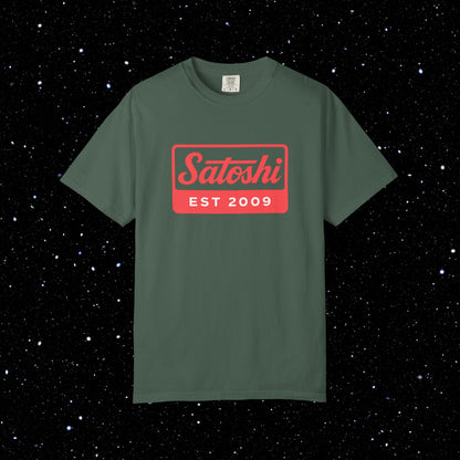 Satoshi Established 2009 Tee