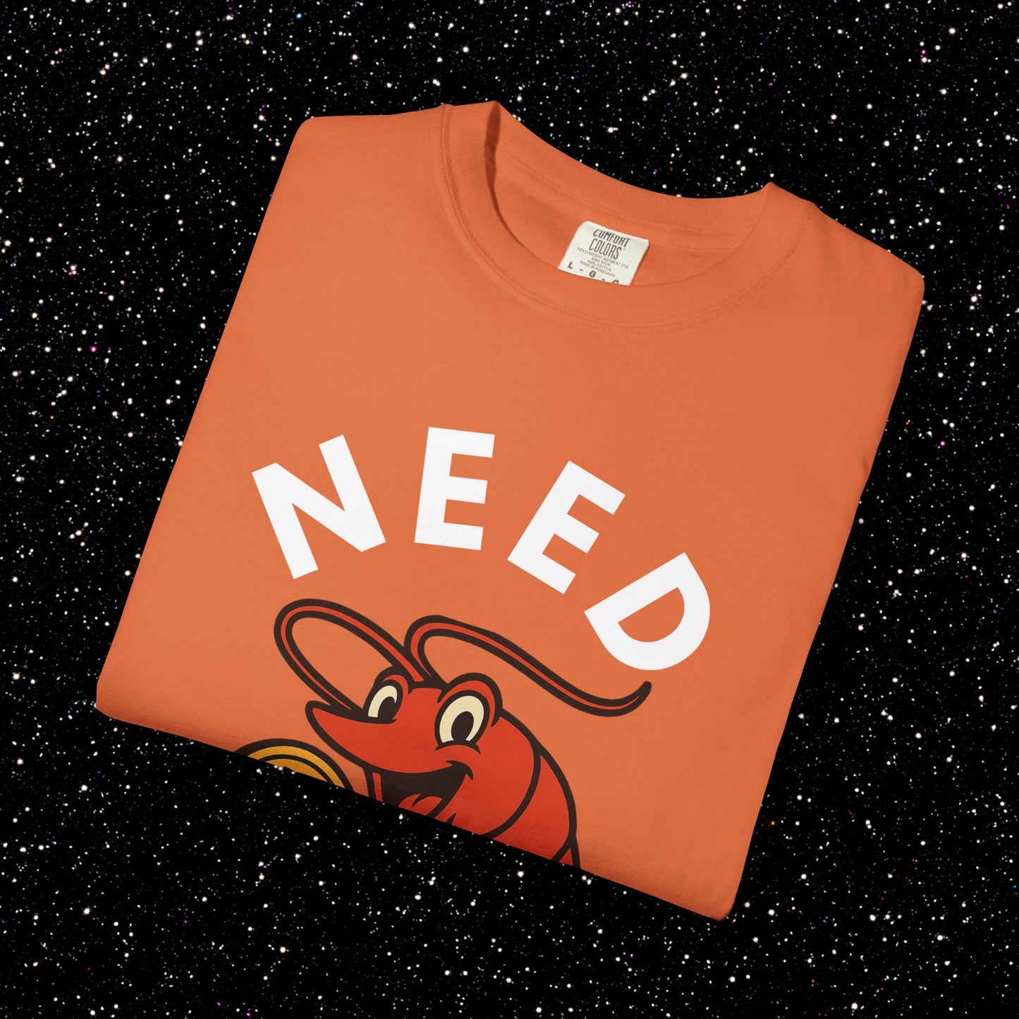Bitcoin Shrimp Tee — "Need 0.1 BTC"