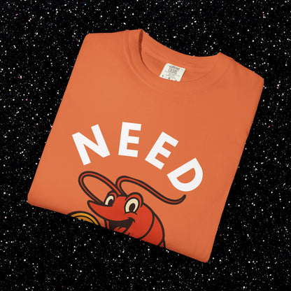 Bitcoin Shrimp Tee — "Need 0.1 BTC"