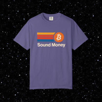 Sound Money – Retro ₿ Tee